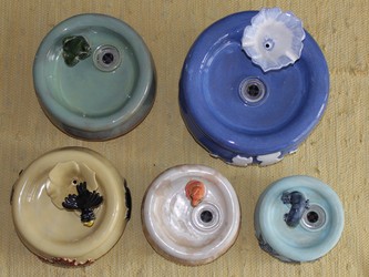 Ceramic replacement lids
